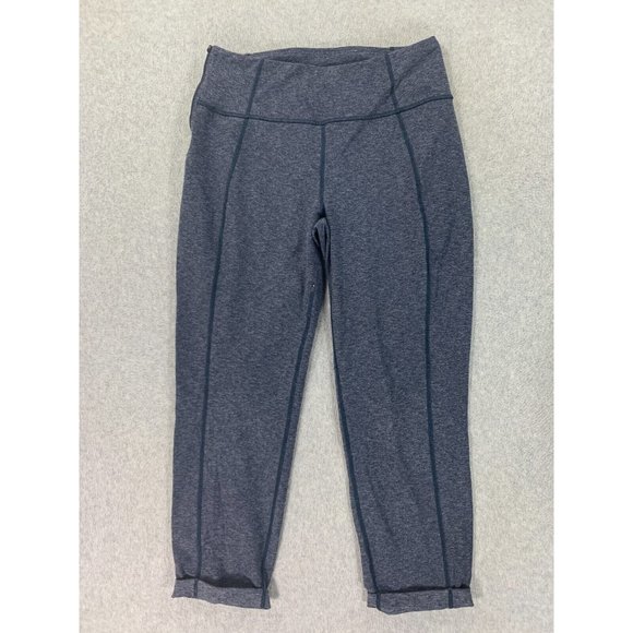 The North Face Flash Dry 3/4 Length Running Training Pants (Women's Medium) Blue - Picture 1 of 10